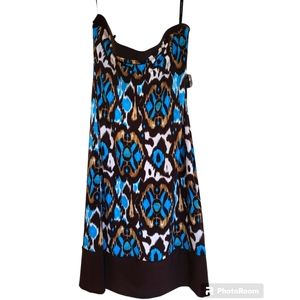 NWT Bisou Bisou Convertible Casual Dress Sz. 10 Msrp 70 $